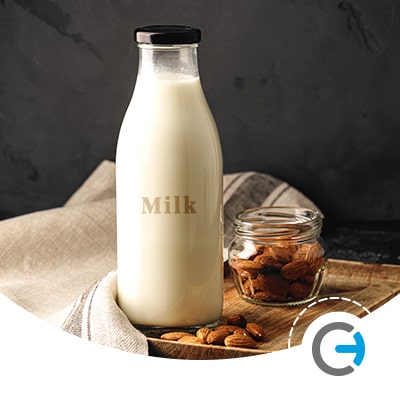 Sala de almacenamiento en frío de leche y productos lácteos