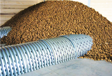 Système de Ventilation de Pommes de Terre et d'Oignons